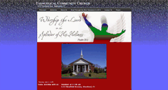 Desktop Screenshot of ecchurchstamford.org